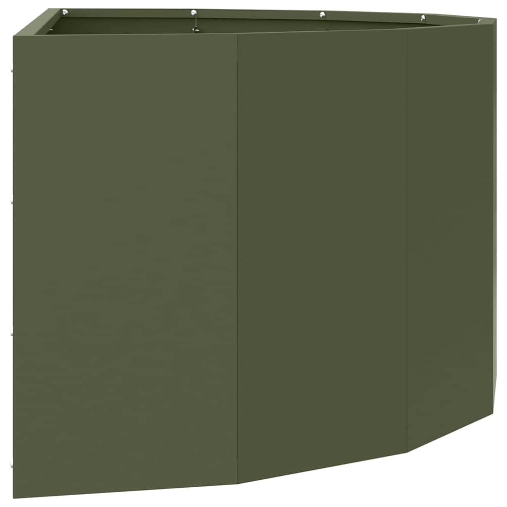 Sadilica Maslinasto zelena 90 x 45 x 35 cm Čelik