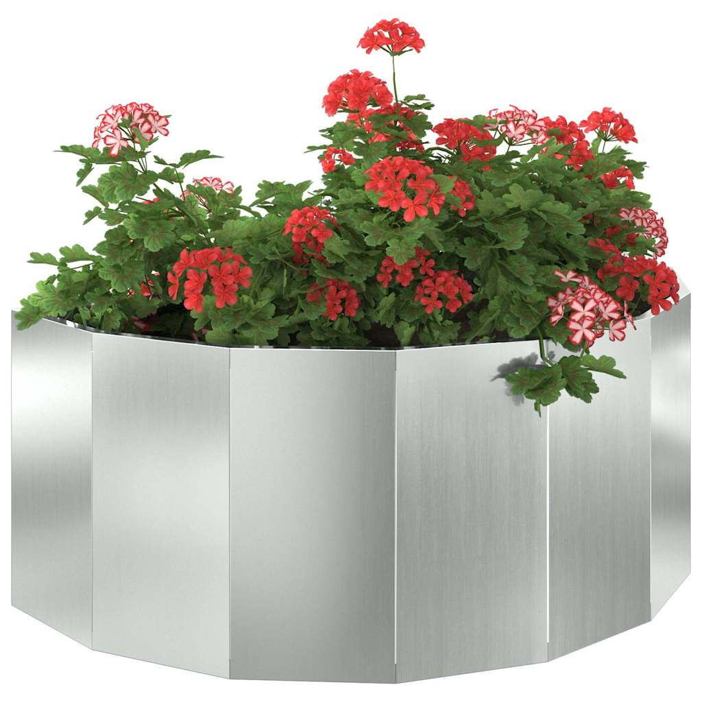 Sadilica Srebrno 90 x 45 x 35 cm Cinkani čelik