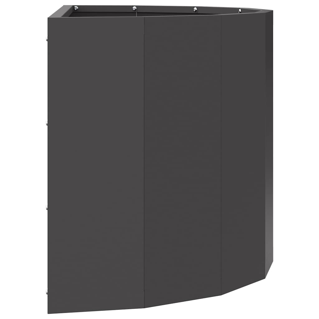 Sadilica Crna 60 x 30 x 35 cm Čelik