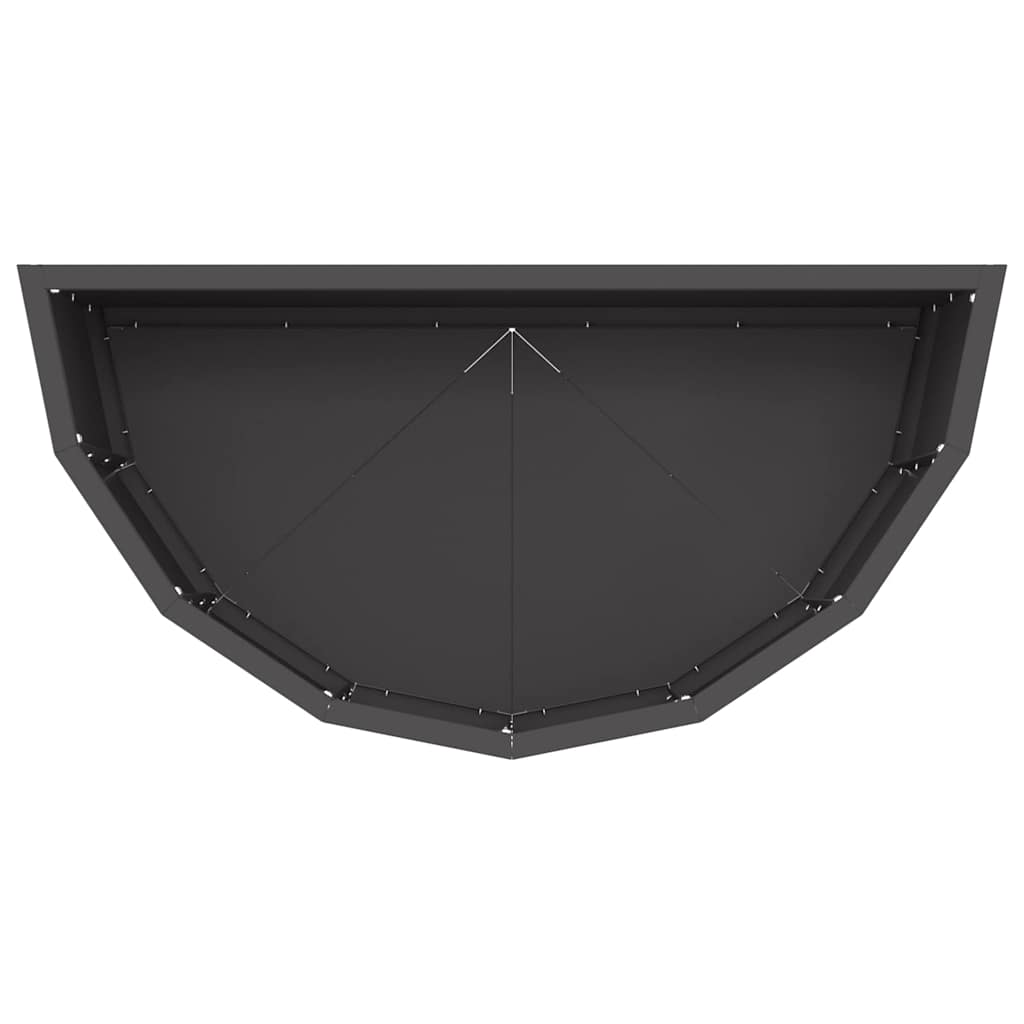 Sadilica Crna 60 x 30 x 35 cm Čelik