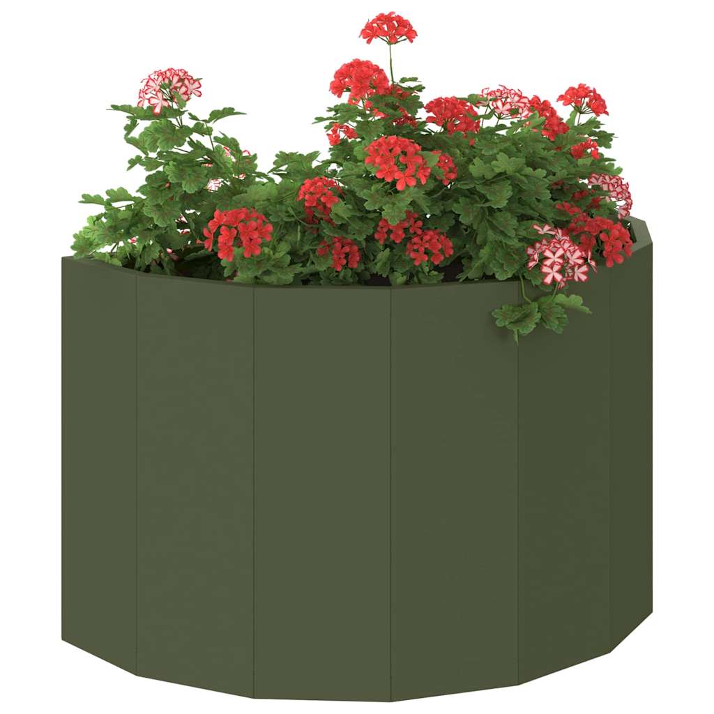 Sadilica Maslinasto zelena 60 x 30 x 35 cm Čelik