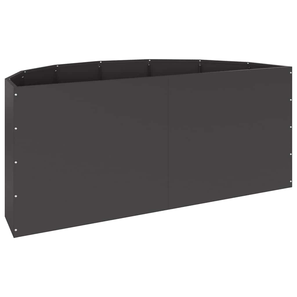 Sadilica Crna 120 x 60 x 50 cm Čelik