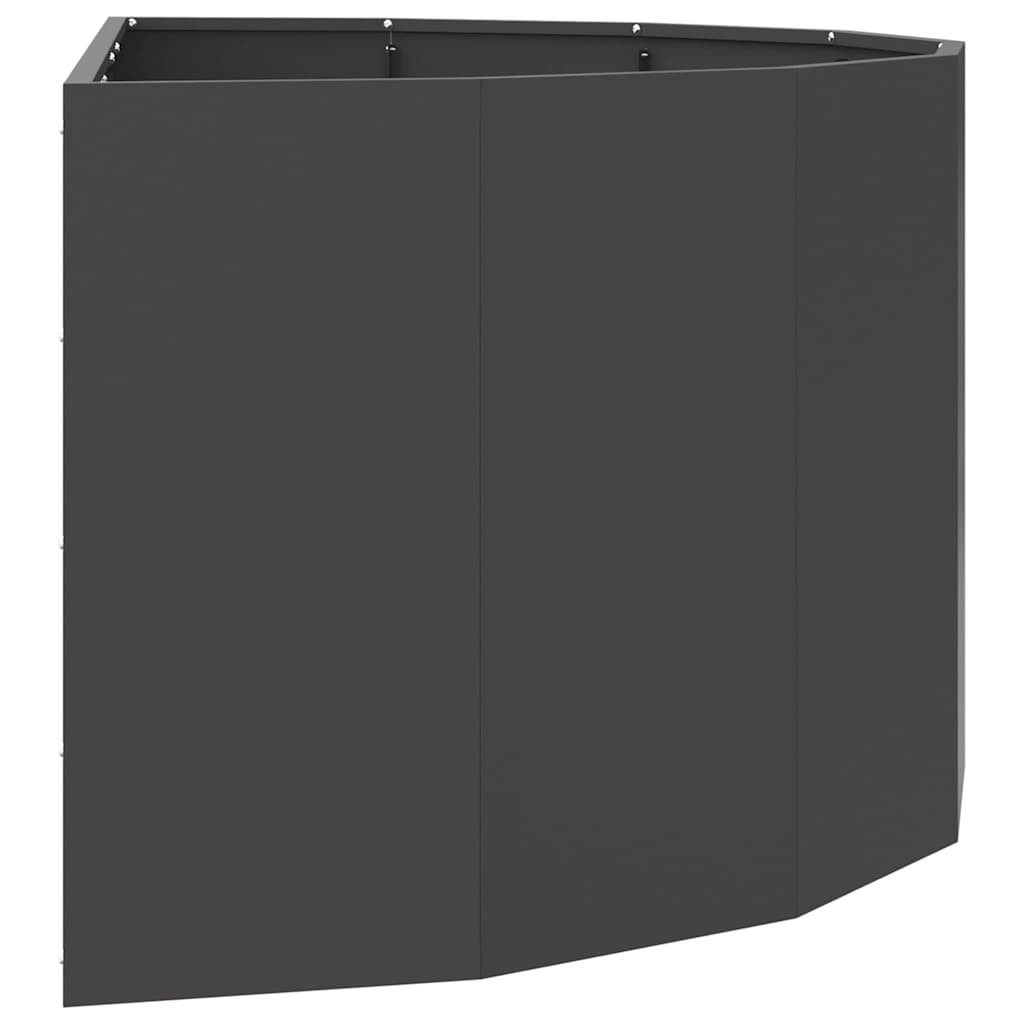 Sadilica Crna 120 x 60 x 50 cm Čelik