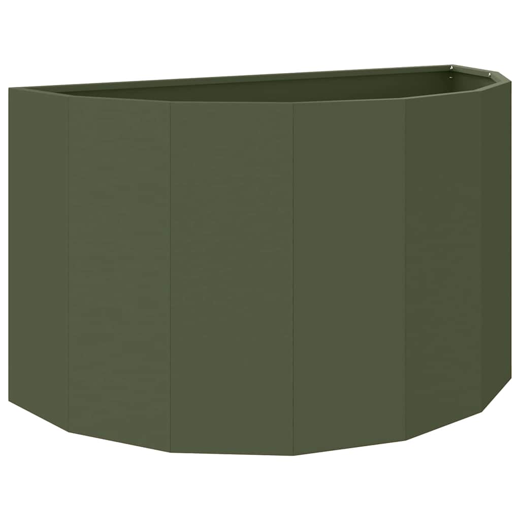 Sadilica Maslinasto zelena 90 x 45 x 50 cm Čelik