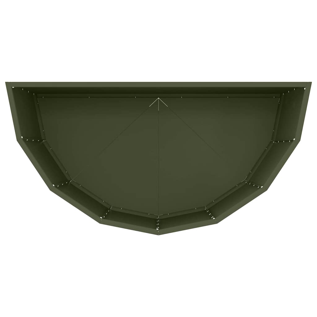 Sadilica Maslinasto zelena 90 x 45 x 50 cm Čelik