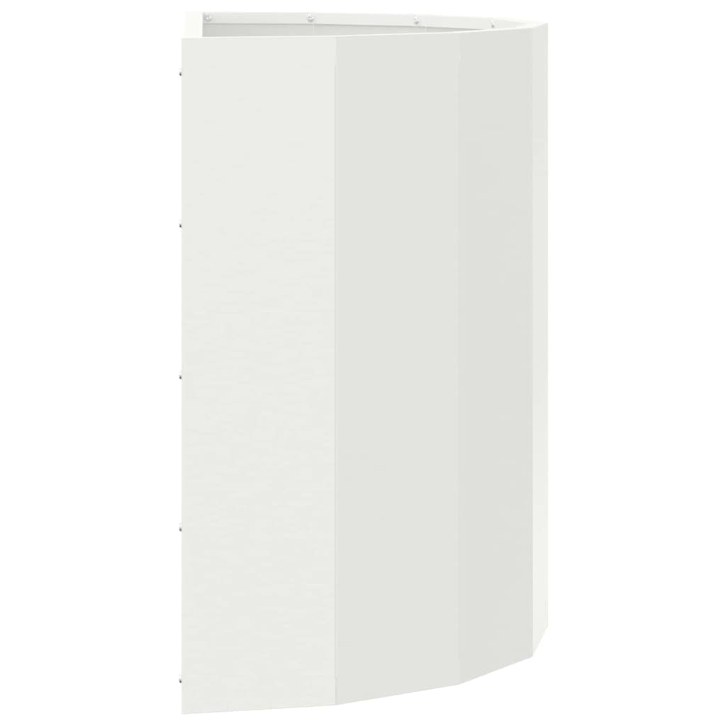 Sadilica Bijelo 60 x 30 x 50 cm Čelik