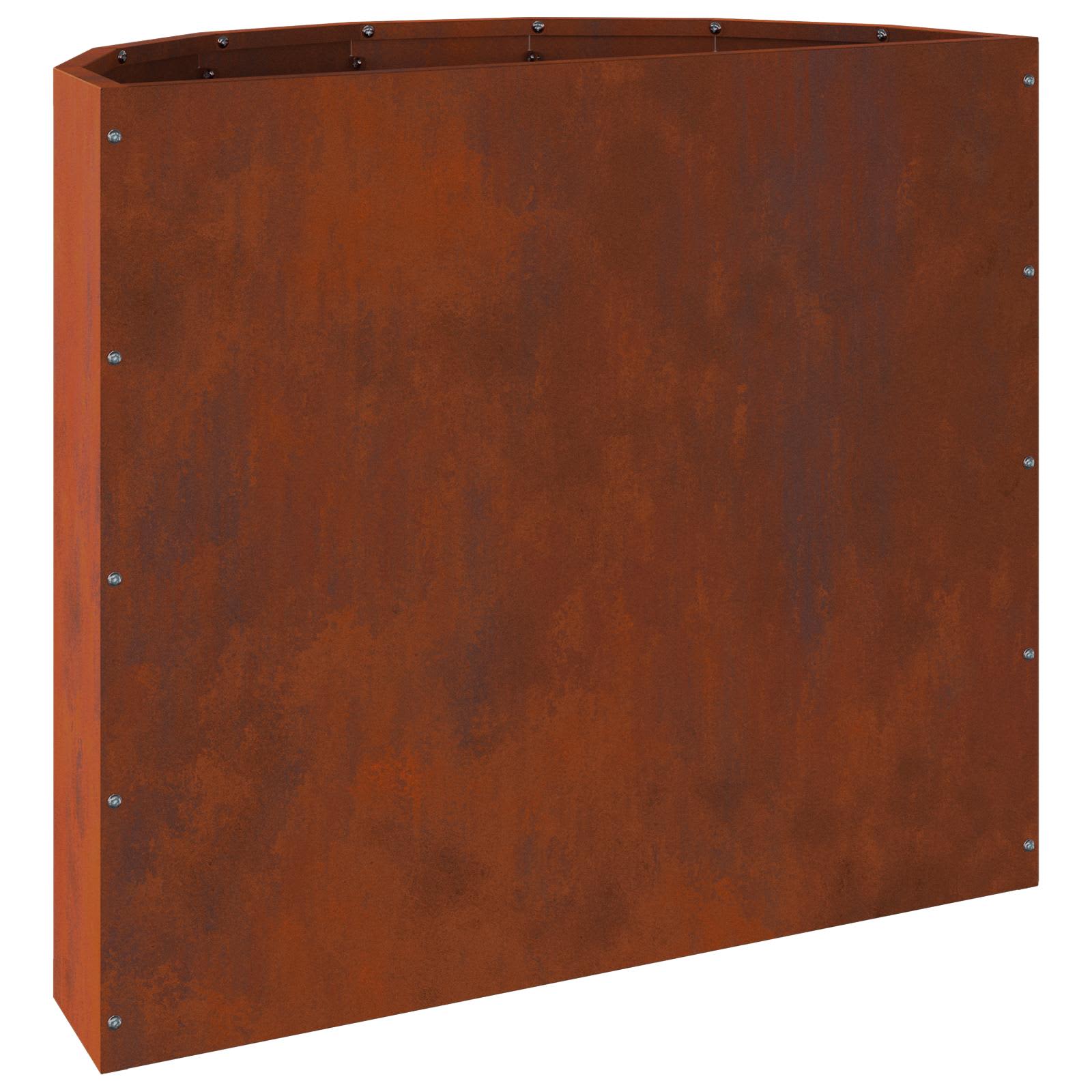 Sadilica Rđa 60 x 30 x 50 cm Čelik otporan na vremenske uvjete