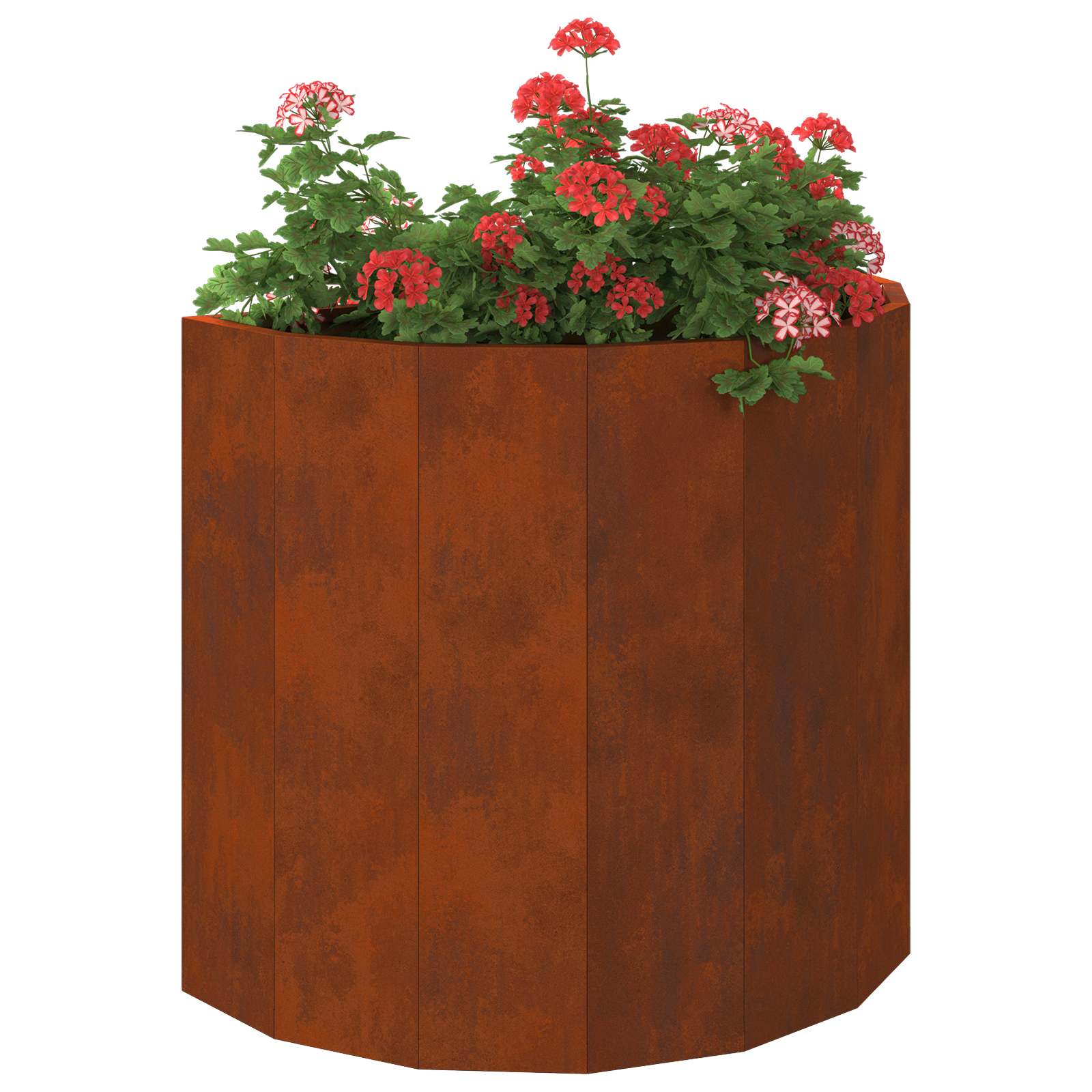 Sadilica Rđa 60 x 30 x 50 cm Čelik otporan na vremenske uvjete