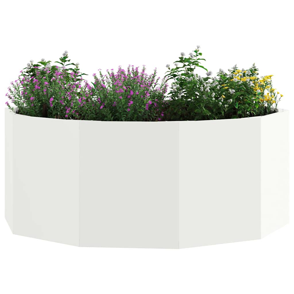 Sadilica Bijelo 90 x 90 x 35 cm Čelik