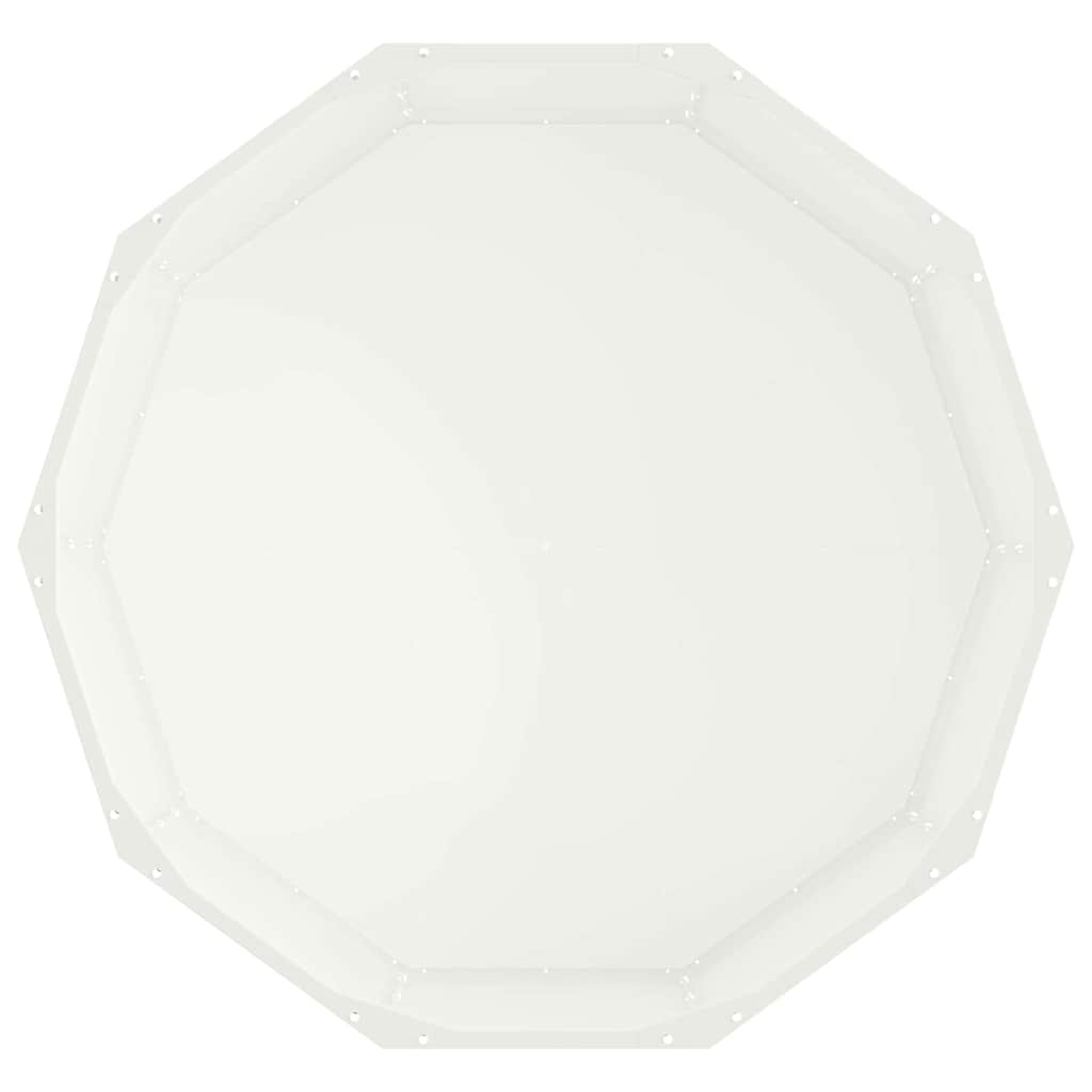 Sadilica Bijelo 90 x 90 x 35 cm Čelik