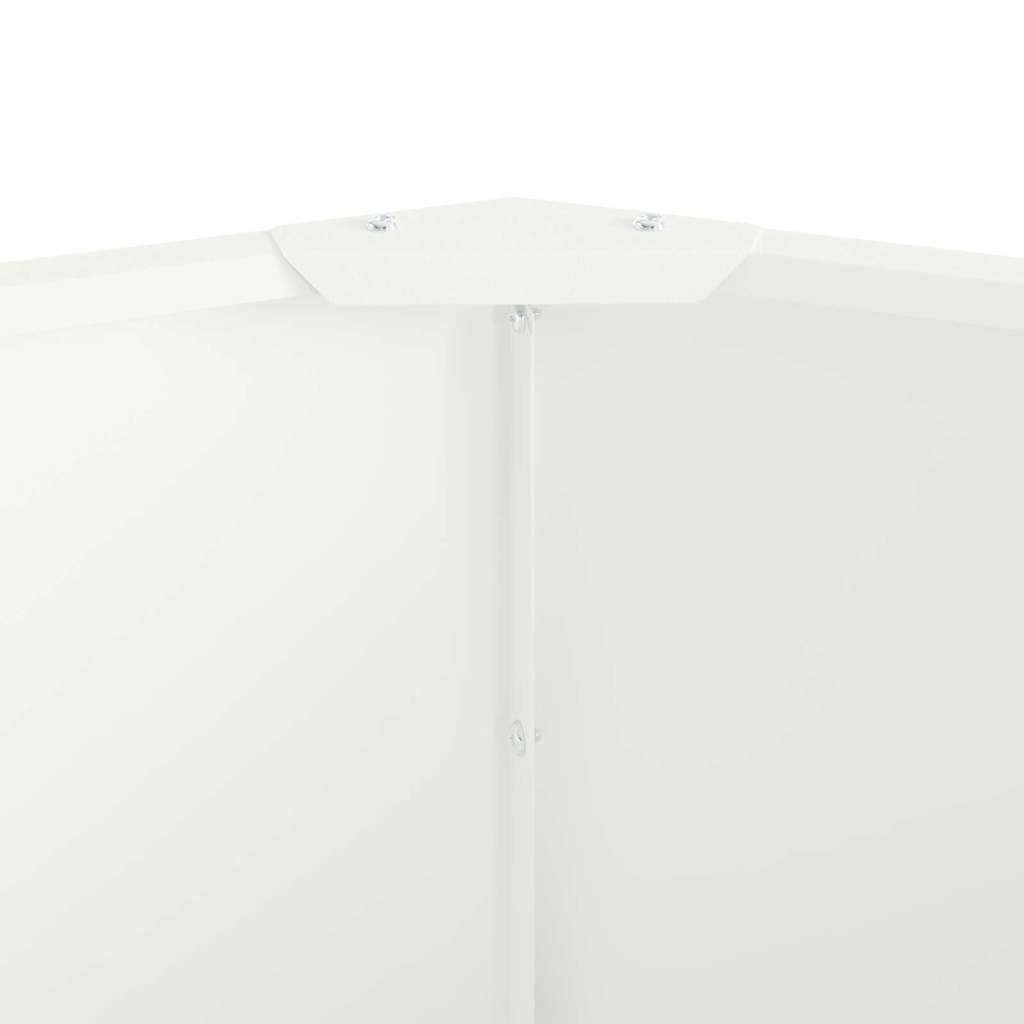 Sadilica Bijelo 60 x 60 x 35 cm Čelik