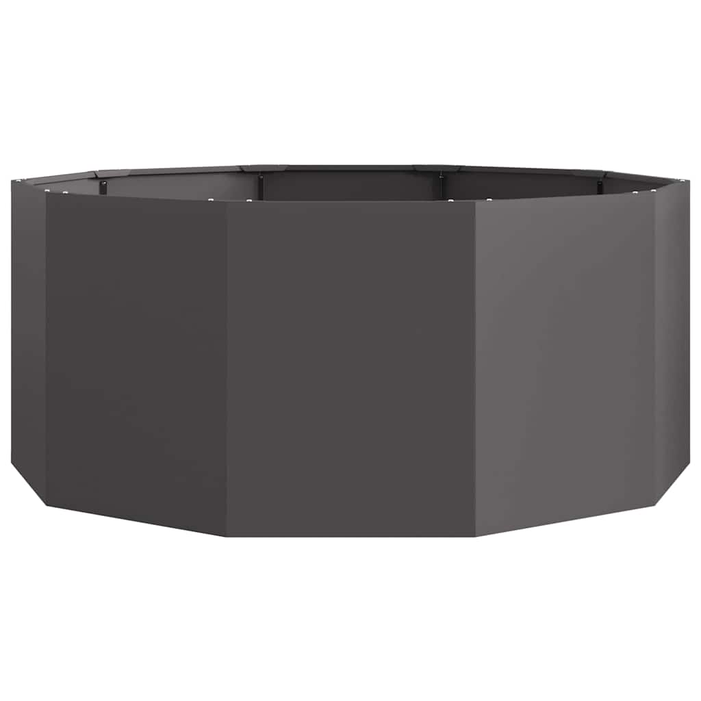 Sadilica Crna 120 x 120 x 50 cm Čelik