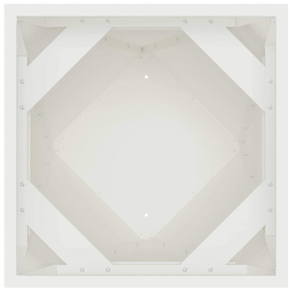 Sadilica Bijelo 30 x 30 x 75 cm Čelik