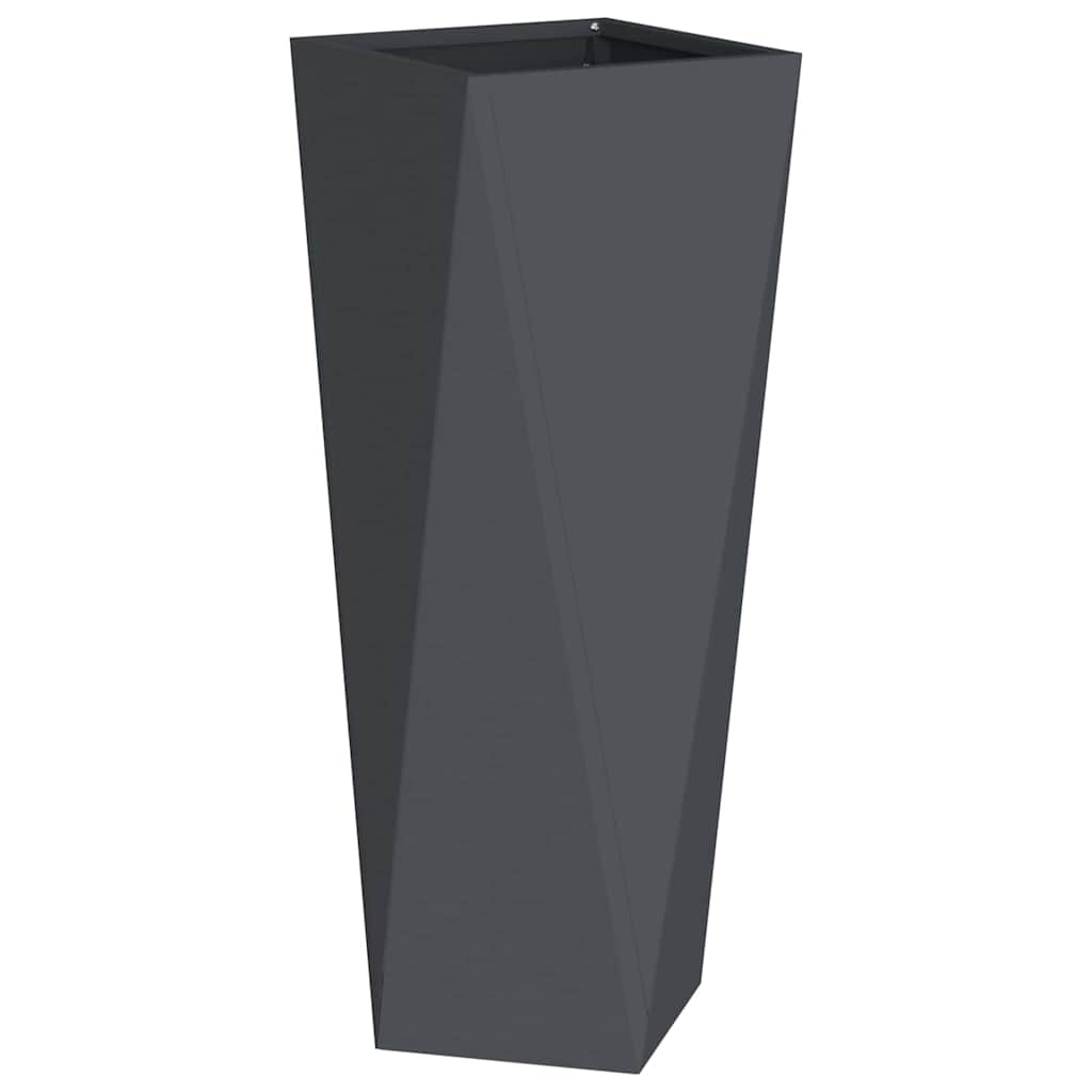 Sadilica 2 pcs Antracit 30 x 30 x 75 cm Čelik