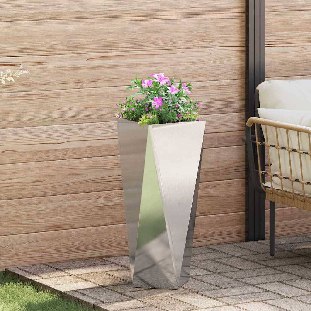 Sadilica 2 pcs Srebrno 30 x 30 x 75 cm Nehrđajući čelik