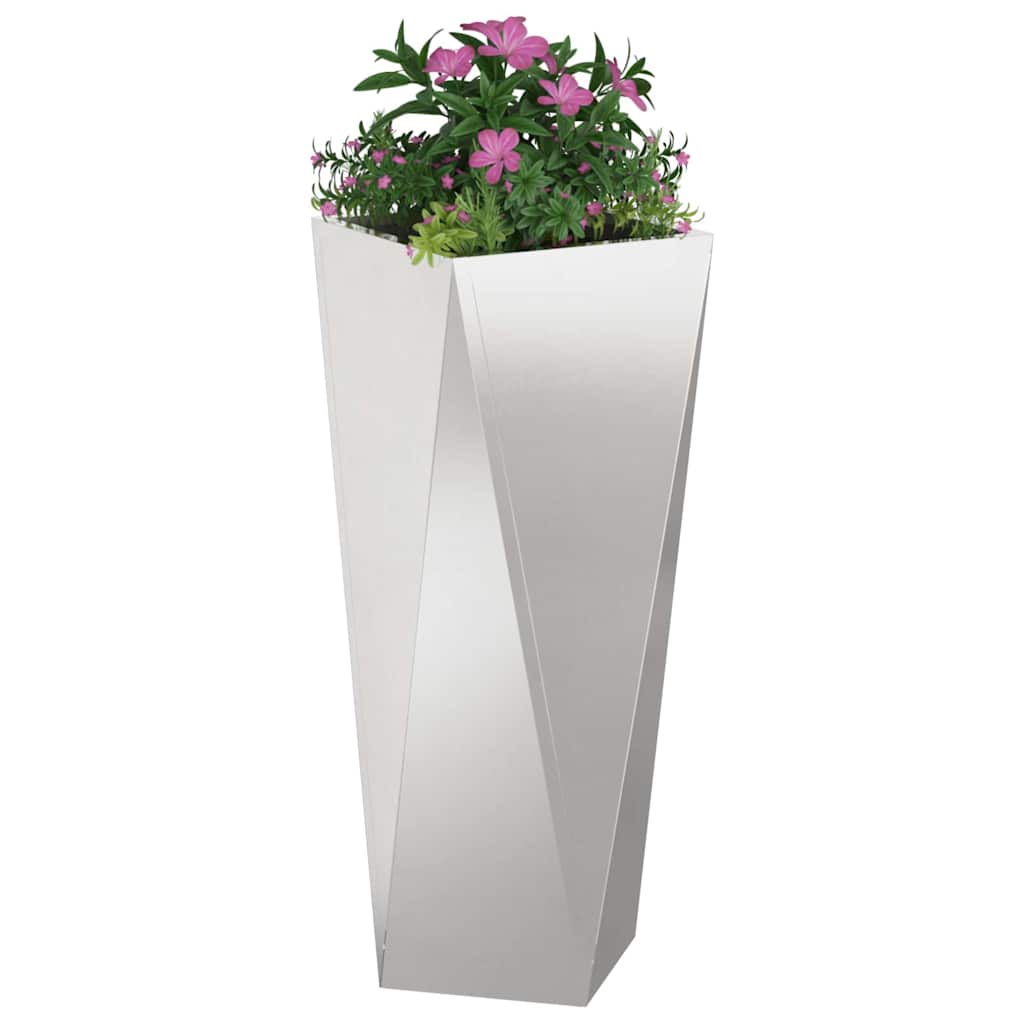 Sadilica 2 pcs Srebrno 30 x 30 x 75 cm Nehrđajući čelik