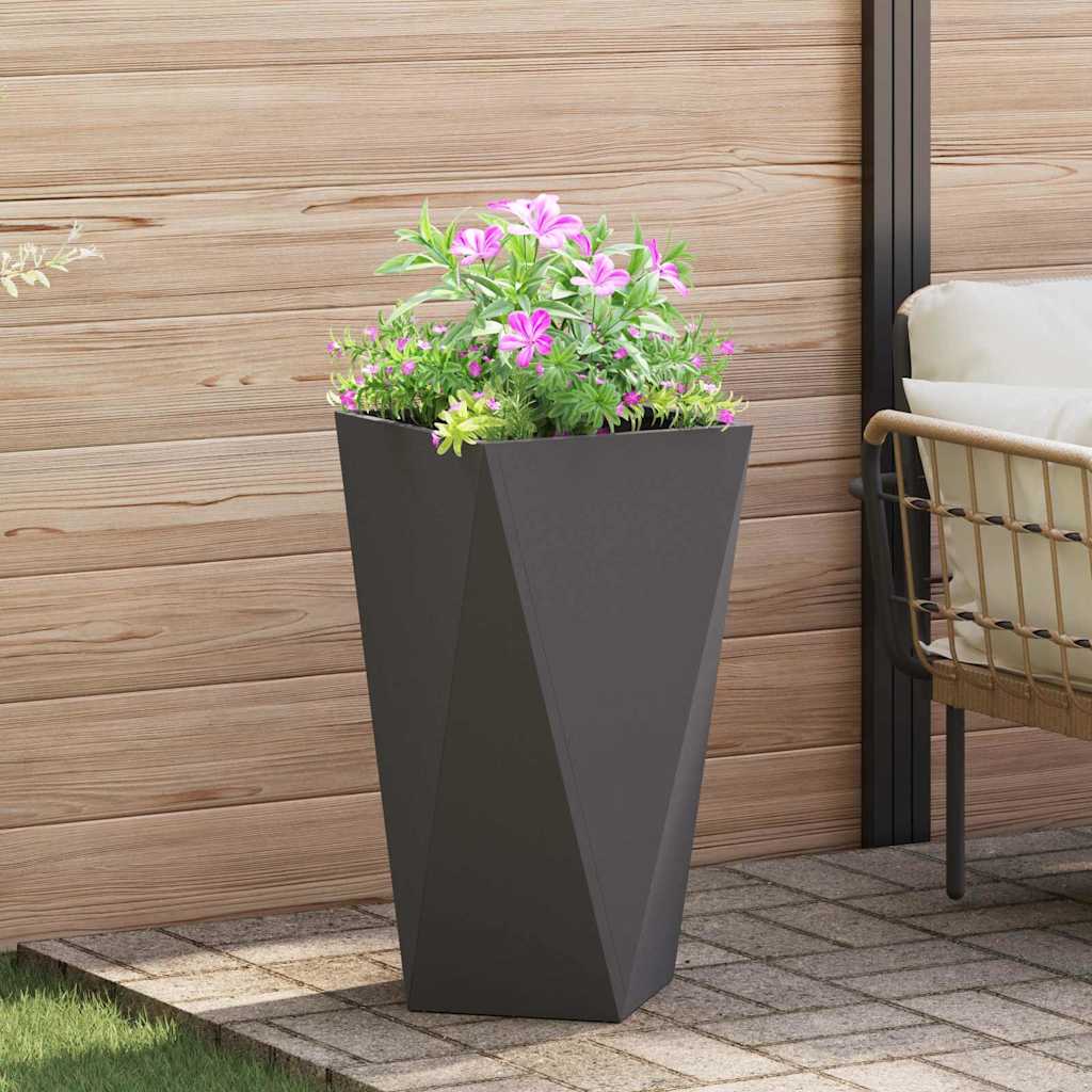 Sadilica 2 pcs Crna 40 x 40 x 75 cm Čelik