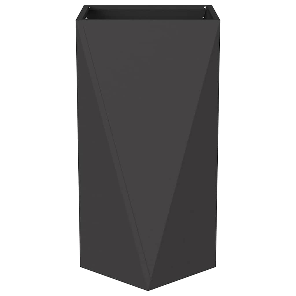 Sadilica 2 pcs Crna 40 x 40 x 75 cm Čelik
