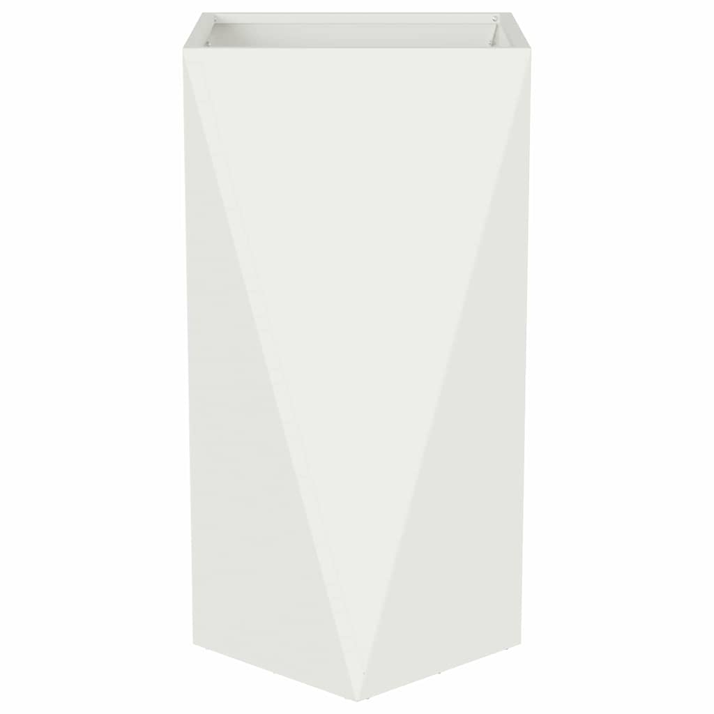 Sadilica 2 pcs Bijelo 40 x 40 x 75 cm Čelik