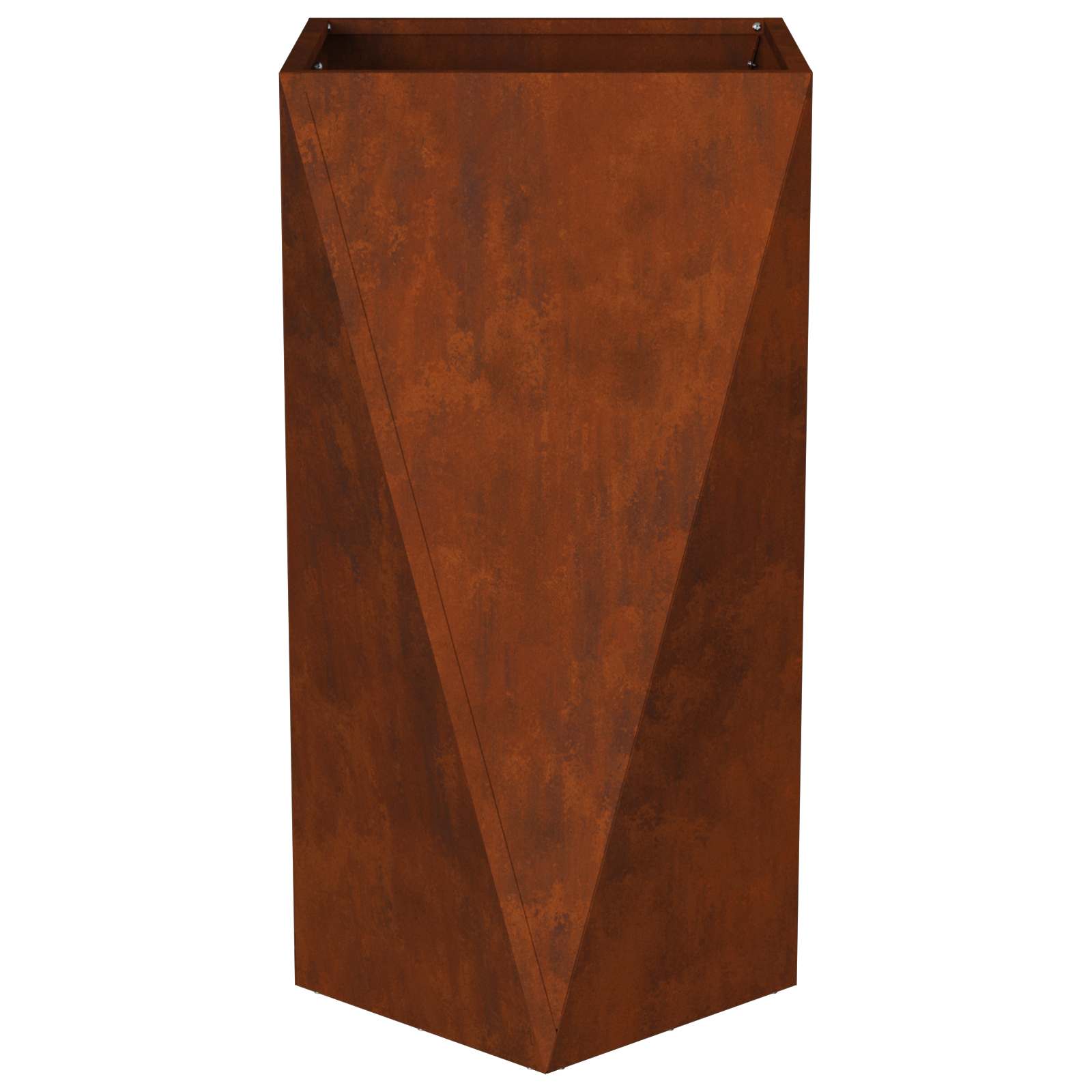 Sadilica 2 pcs Rđa 40 x 40 x 75 cm