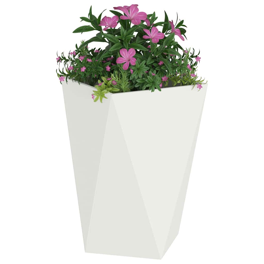 Sadilica 2 pcs Bijelo 50 x 50 x 75 cm Čelik