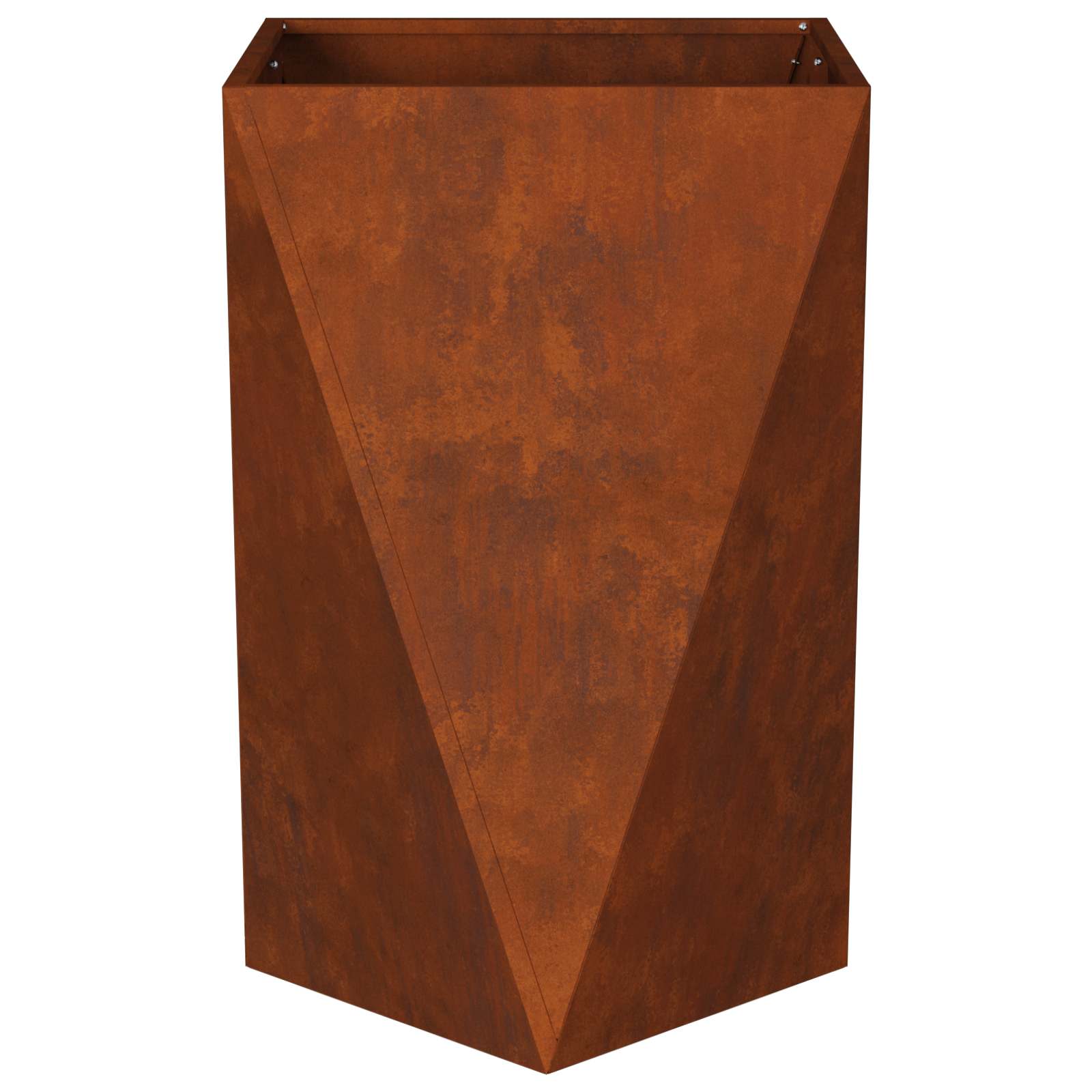 Sadilica 2 pcs Rđa 50 x 50 x 75 cm