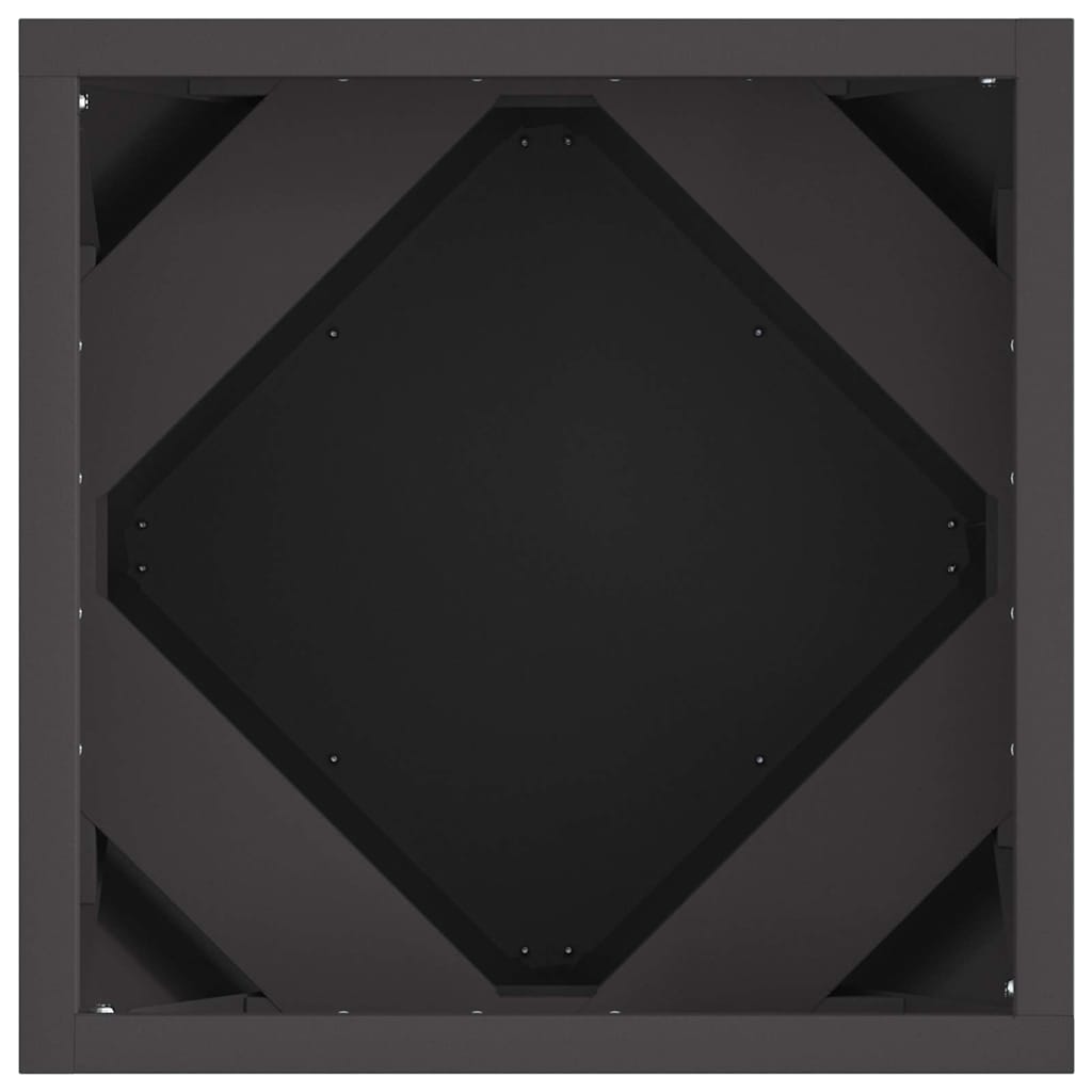 Sadilica Crna 30 x 30 x 30 cm Čelik