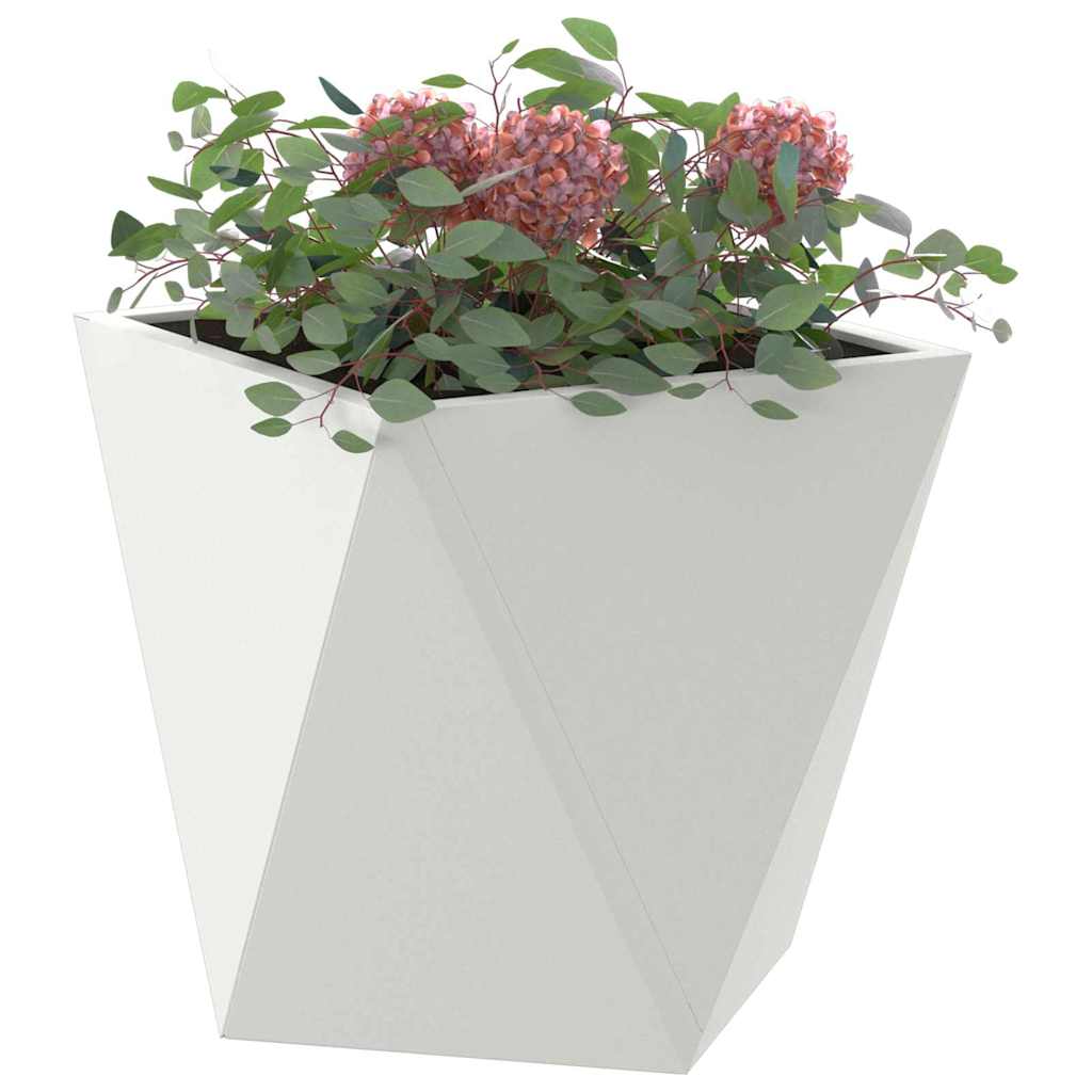 Sadilica 2 pcs Bijelo 30 x 30 x 30 cm Čelik