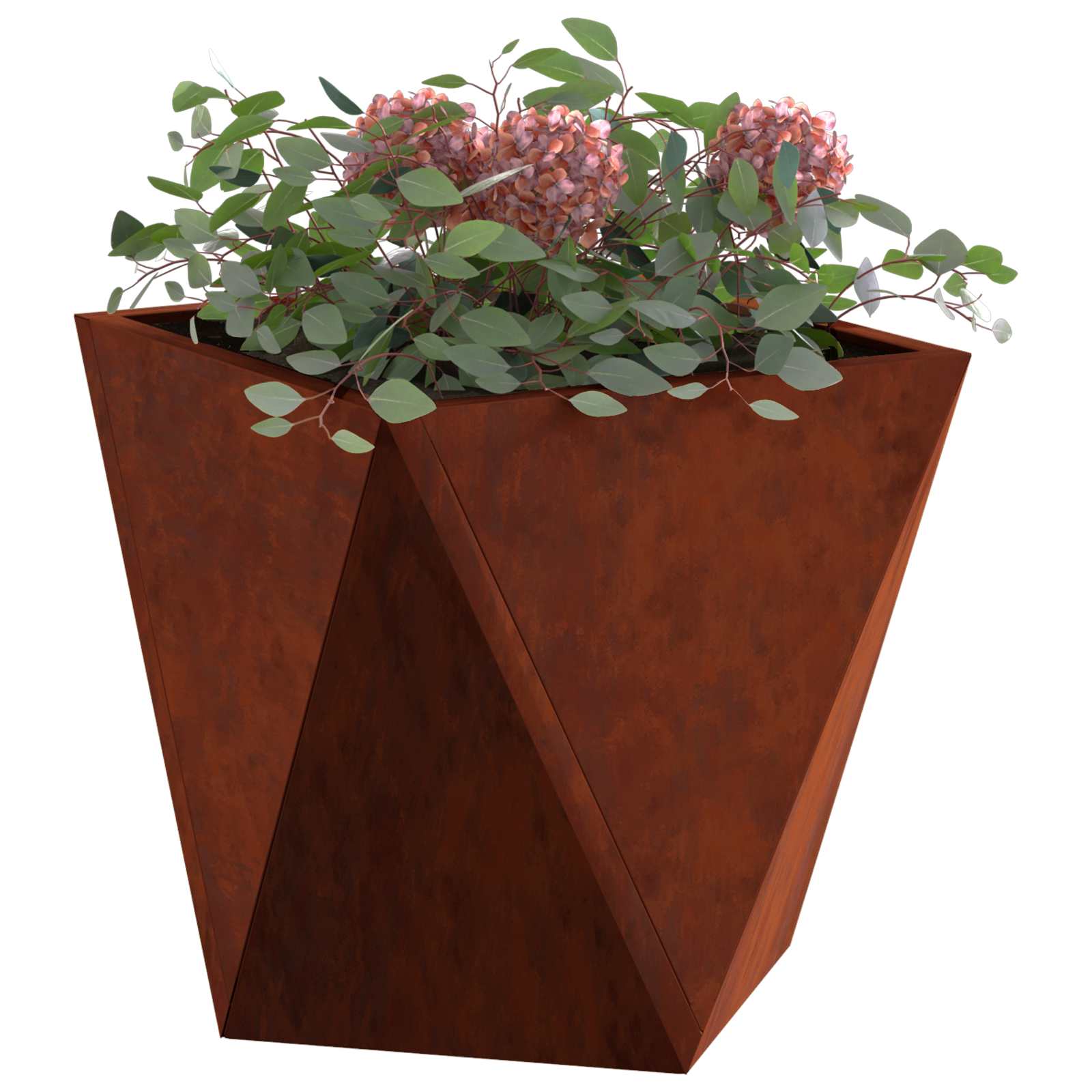 Sadilica 2 pcs Rđa 30 x 30 x 30 cm