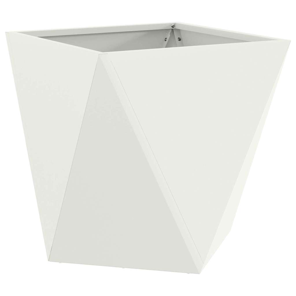 Sadilica 2 pcs Bijelo 40 x 40 x 40 cm Čelik