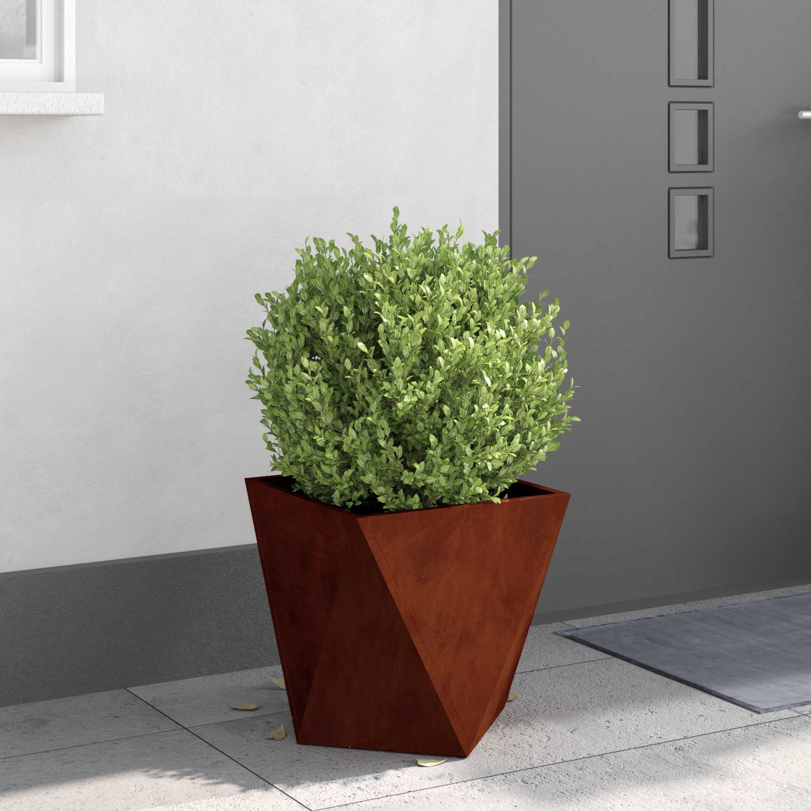 Sadilica 2 pcs Rđa 40 x 40 x 40 cm