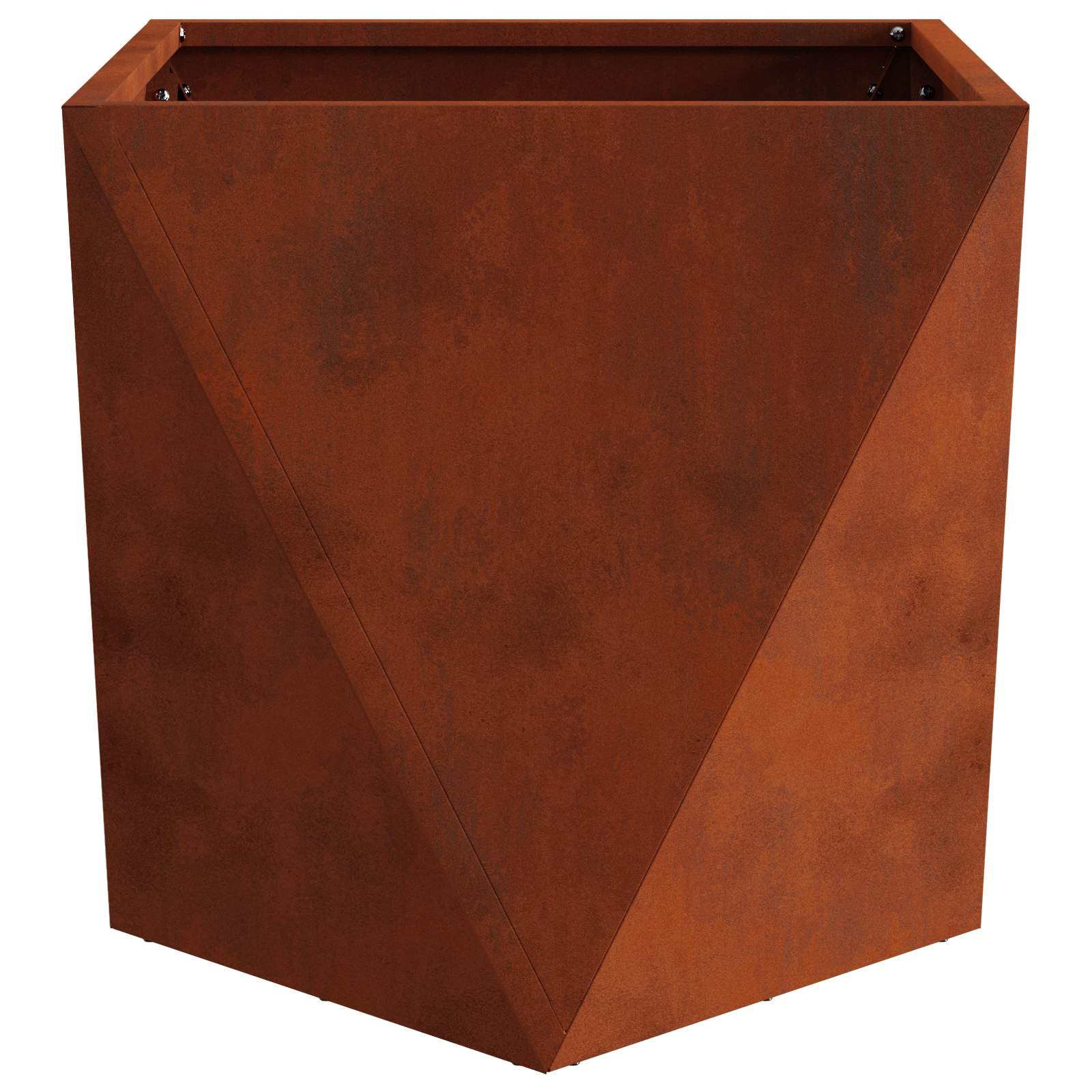 Sadilica 2 pcs Rđa 40 x 40 x 40 cm