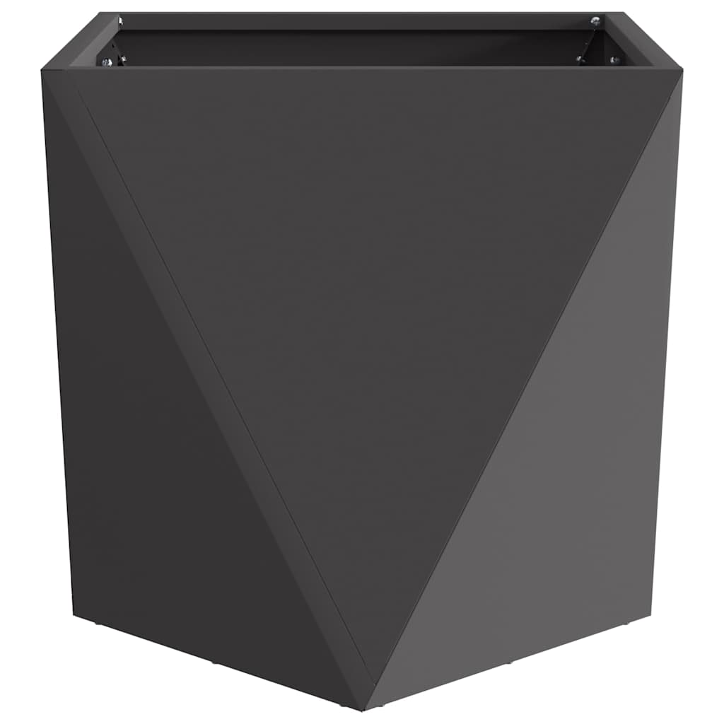 Sadilica 2 pcs Crna 50 x 50 x 50 cm Čelik