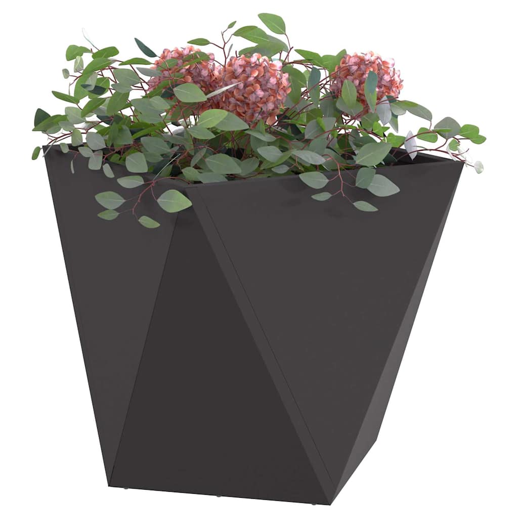 Sadilica 2 pcs Crna 50 x 50 x 50 cm Čelik