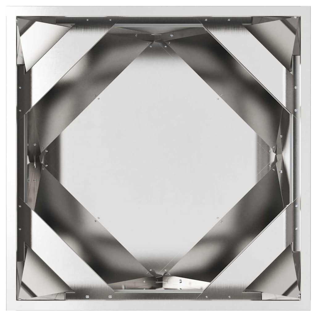 Sadilica Srebrno 50 x 50 x 50 cm Cinkani čelik