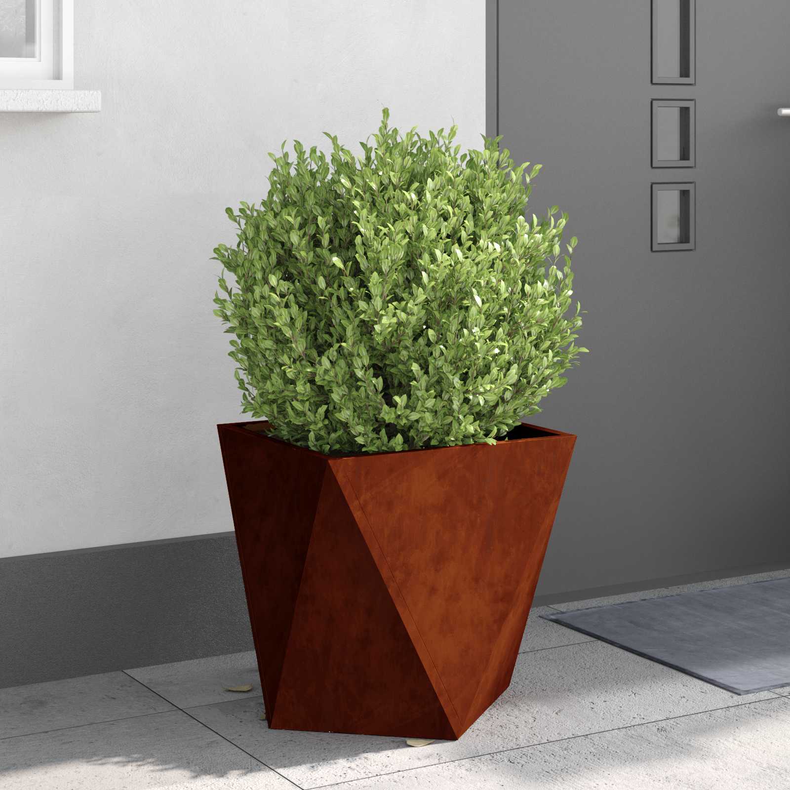 Sadilica 2 pcs Rđa 50 x 50 x 50 cm