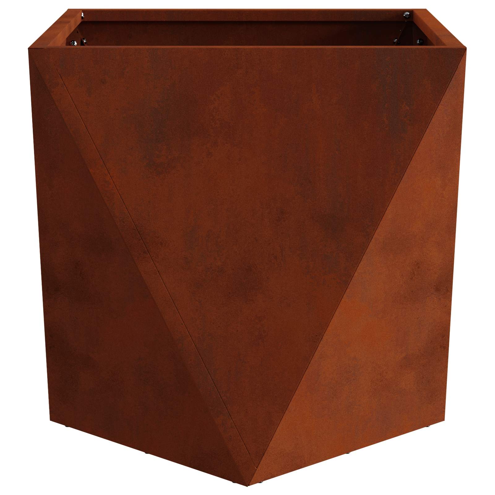 Sadilica 2 pcs Rđa 50 x 50 x 50 cm