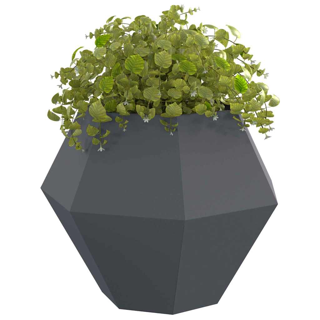 Sadilica Antracit 100 x 100 x 80 cm Čelik