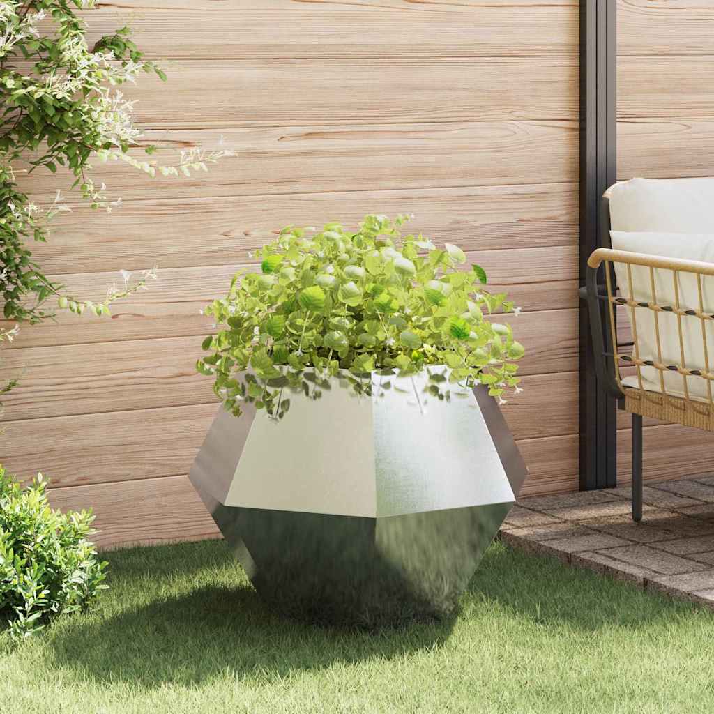 Sadilica 2 pcs Srebrno 75 x 75 x 60 cm Nehrđajući čelik