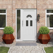 Sadilica 2 pcs Rđa 75 x 75 x 60 cm
