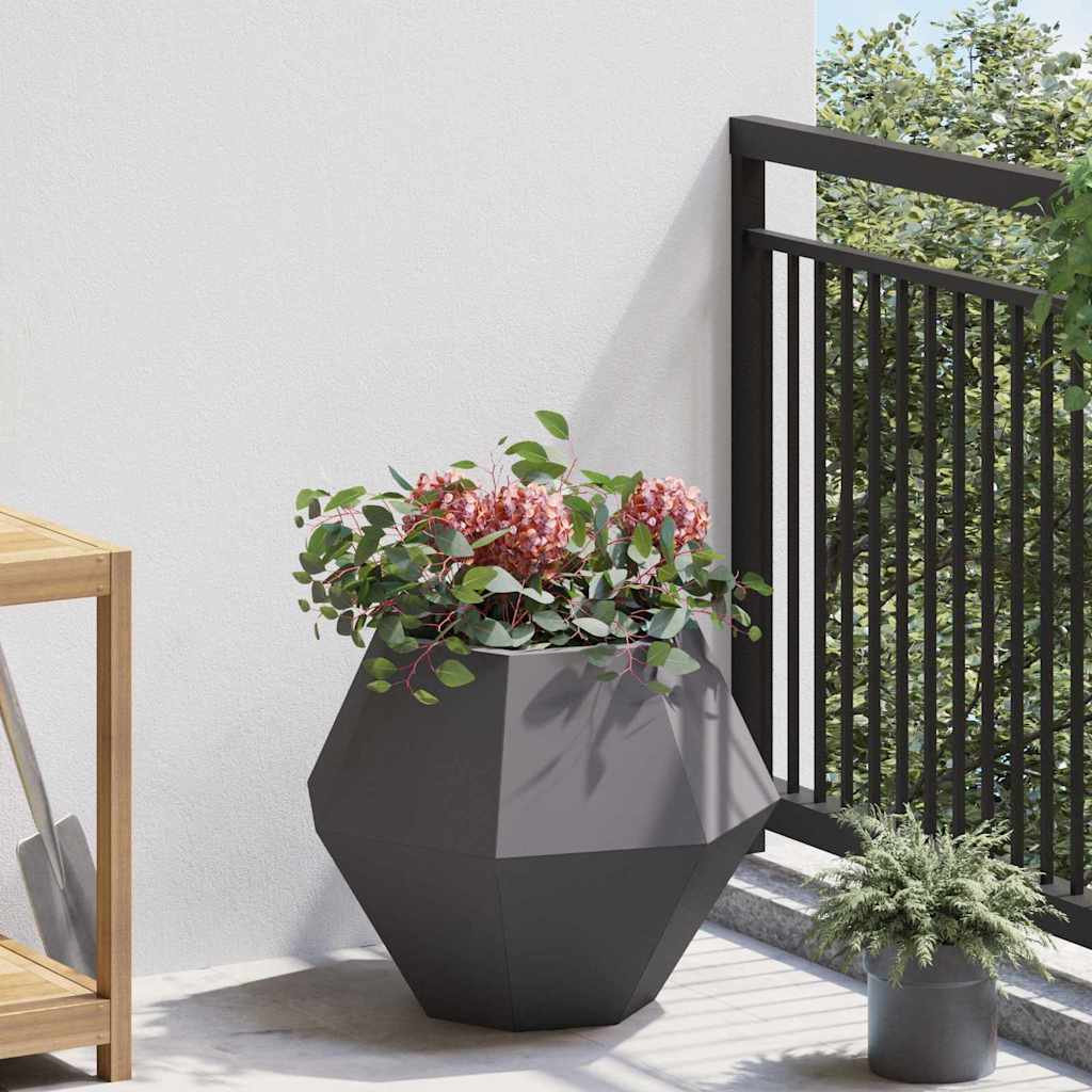Sadilica 2 pcs Crna 50 x 50 x 40 cm Čelik