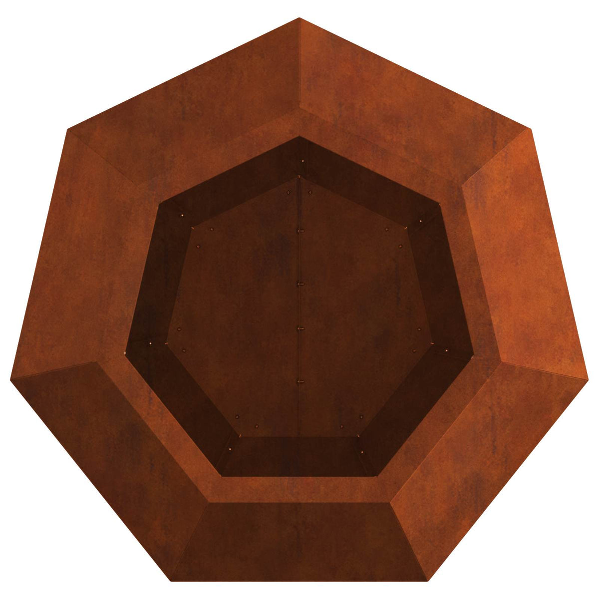 Sadilica 2 pcs Rđa 50 x 50 x 40 cm