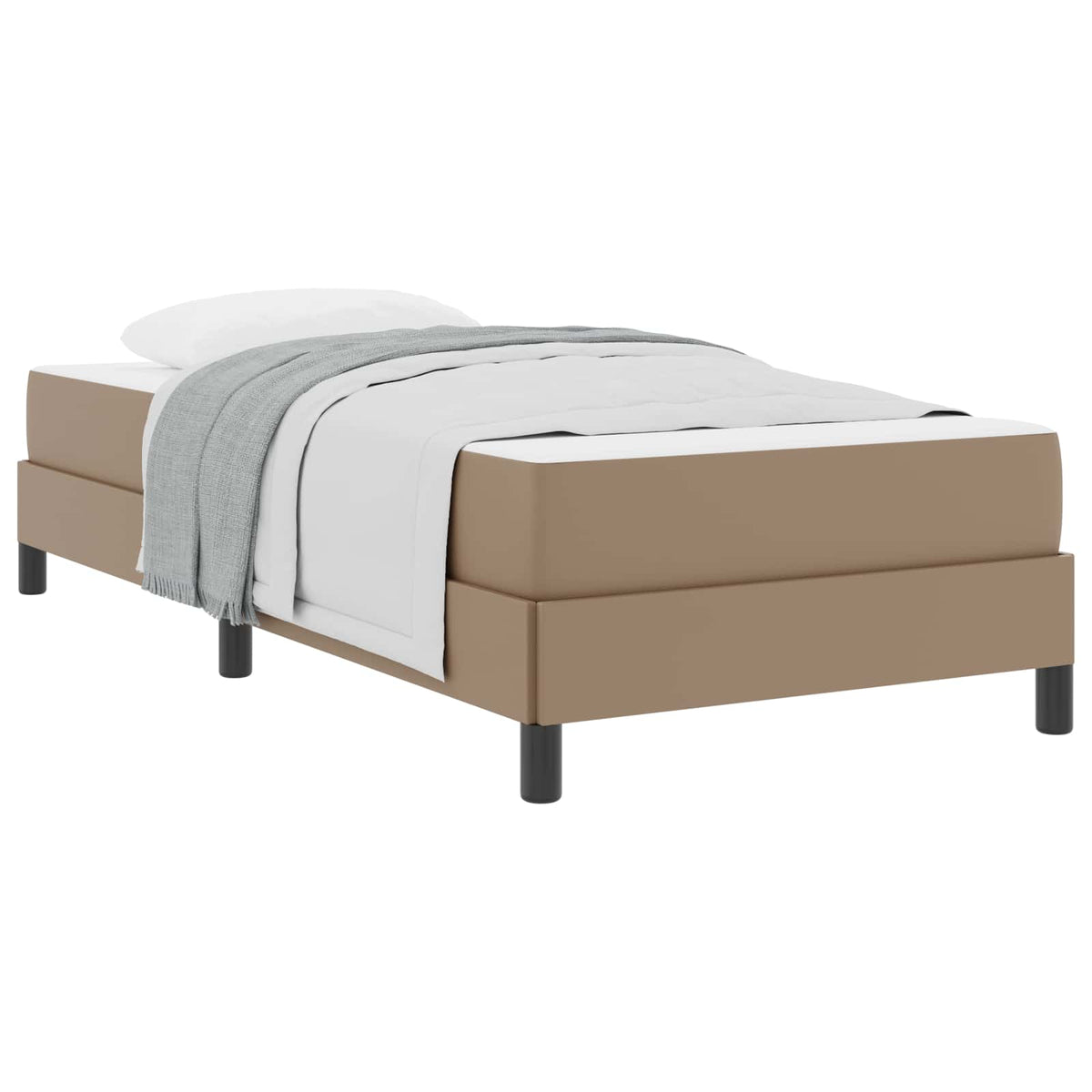 Krevetna konstrukcija Boja cappuccina 90 x 200 cm tkanina