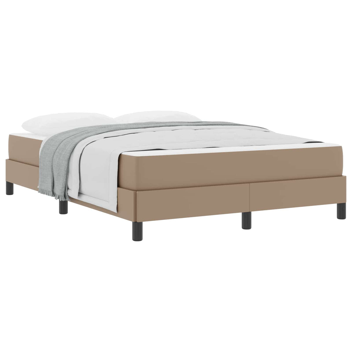 Krevetna konstrukcija Boja cappuccina 140 x 190 cm tkanina