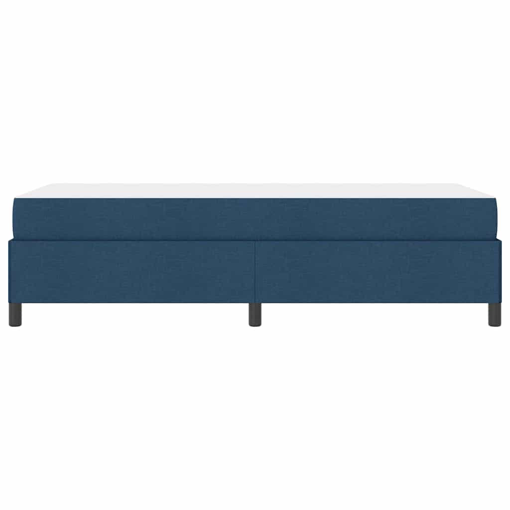Krevet s opruga kutije Plava 80 x 200 cm tkanina