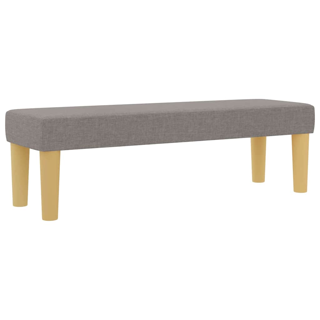 Krevet s opruga kutije Sivo-smeđa 190 x 120 cm tkanina