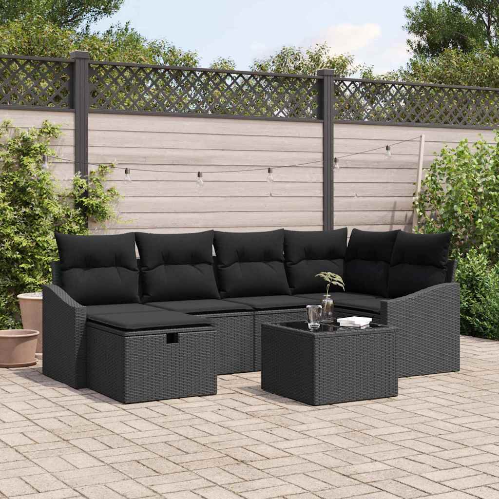 Set sofe s jastukom 7 pcs poliratan