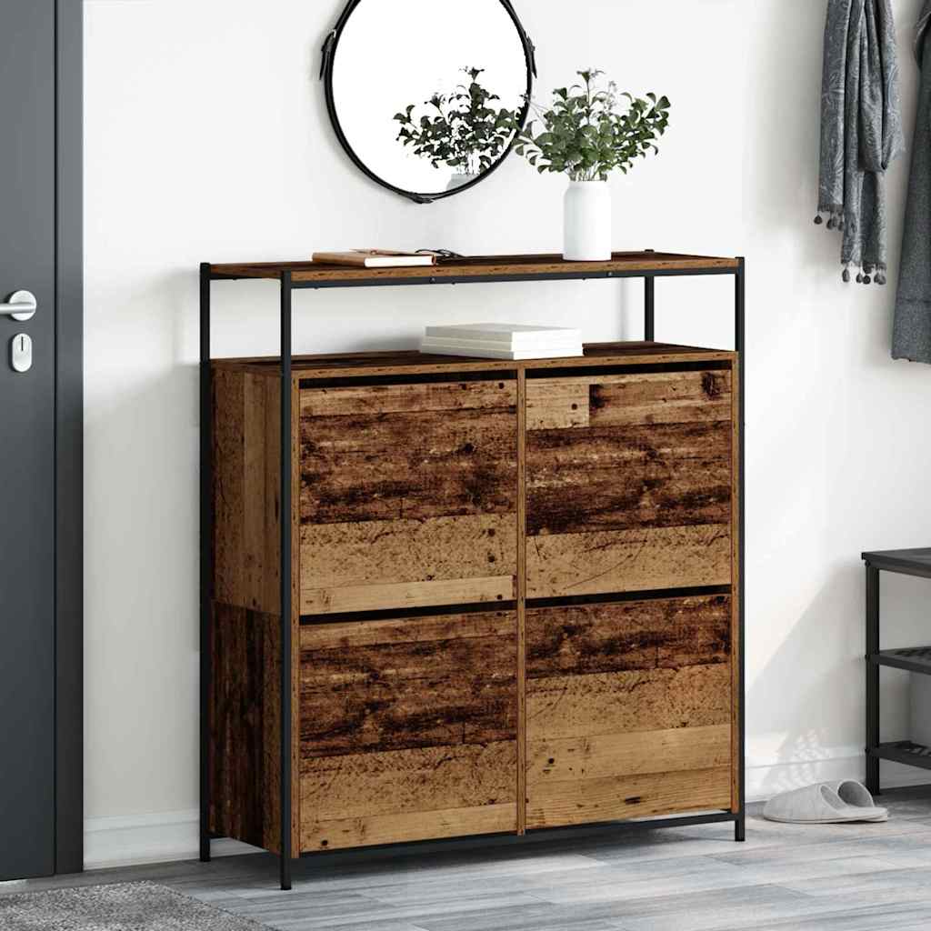 Ormar za cipele Staro drvo 100 x 34 x 112 cm Konstruirano drvo