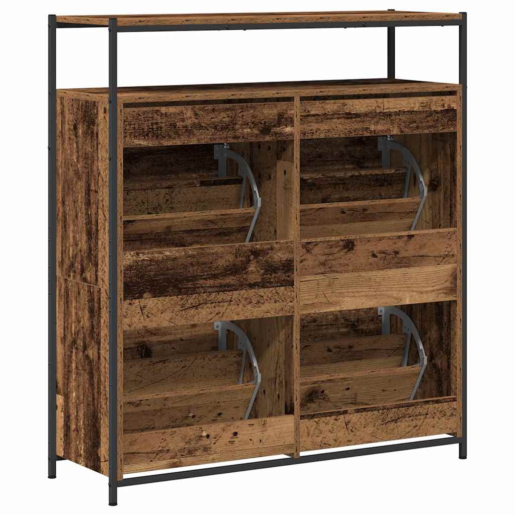 Ormar za cipele Staro drvo 100 x 34 x 112 cm Konstruirano drvo