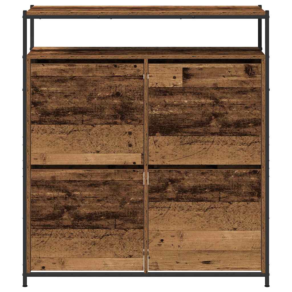 Ormar za cipele Staro drvo 100 x 34 x 112 cm Konstruirano drvo